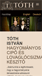 Mobile Screenshot of lovaglocsizma.hu